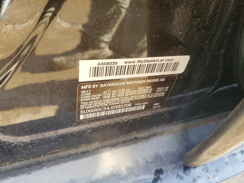 61433046 :رقم المزاد ، 5UXKR0C54J0X85208 vin ، 2018 Bmw X5 مزاد بيع