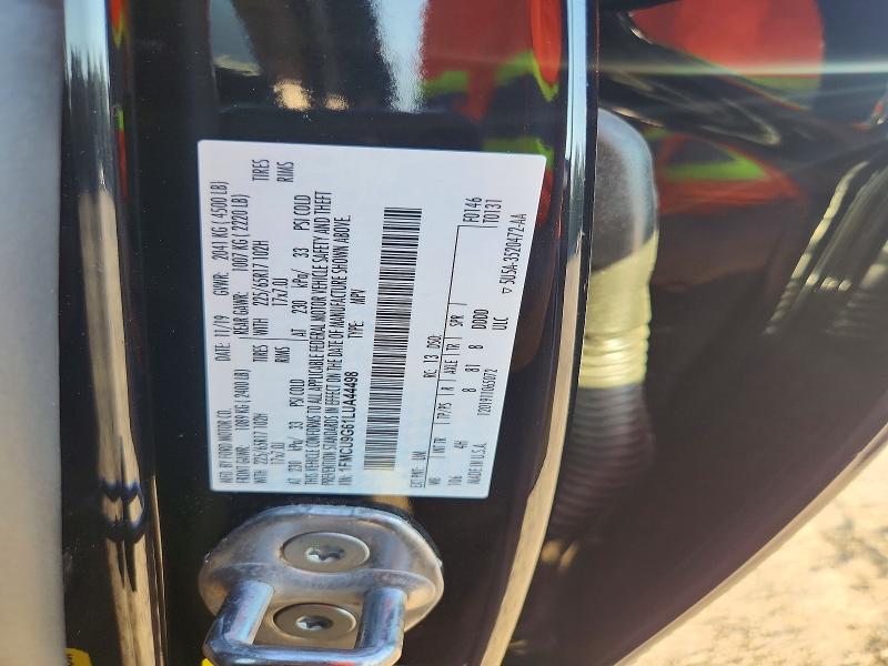 60686976 :رقم المزاد ، 1FMCU9G61LUA44498 vin ، 2020 Ford Escape مزاد بيع