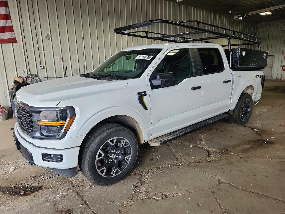 61750076 :رقم المزاد ، 1FTEW2LP9RKE64527 vin ، 2024 Ford F150 مزاد بيع