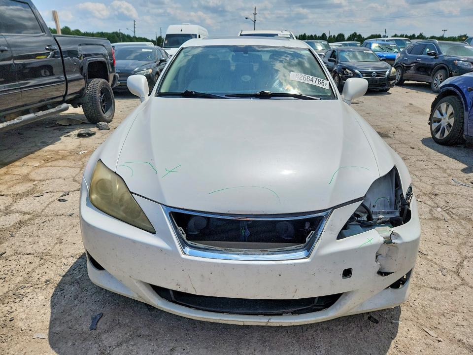 Aukcja sprzedaży 2007 Lexus Is, vin: JTHBE262275016047, numer aukcji: 62684786