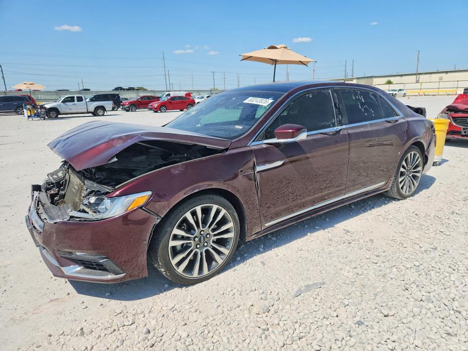 60243826 :رقم المزاد ، 1LN6L9RP3K5609851 vin ، 2019 Lincoln Continental مزاد بيع