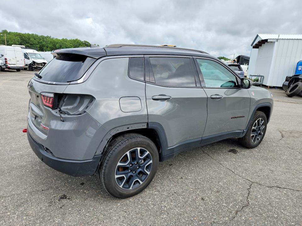 2021 Jeep Compass მანქანა იყიდება აუქციონზე, vin: 3C4NJDDB9MT601390, აუქციონის ნომერი: 59585876