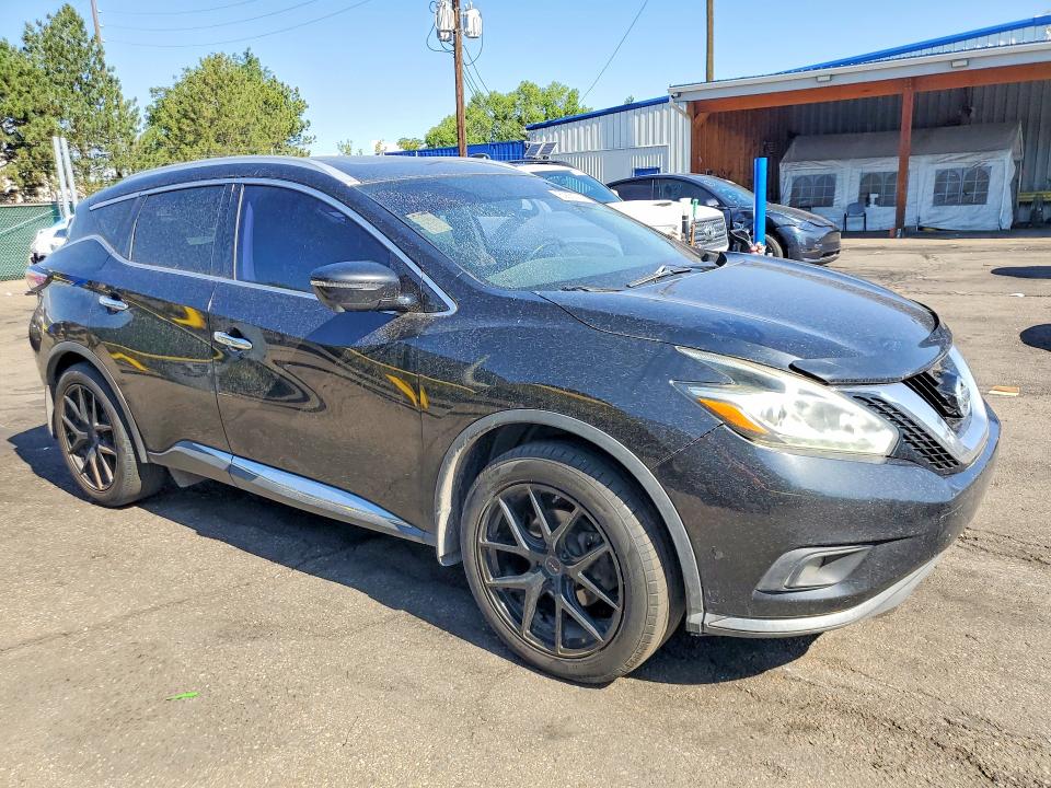 2016 Nissan Murano მანქანა იყიდება აუქციონზე, vin: 5N1AZ2MH7GN135541, აუქციონის ნომერი: 62651796