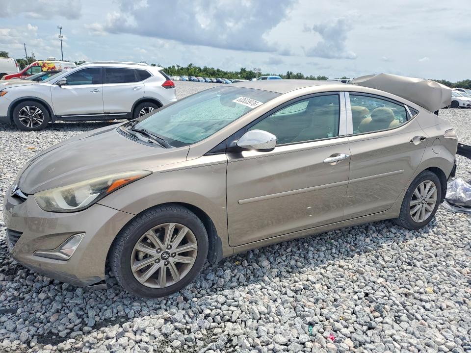 2015 Hyundai Elantra მანქანა იყიდება აუქციონზე, vin: 5NPDH4AE3FH617125, აუქციონის ნომერი: 63533976