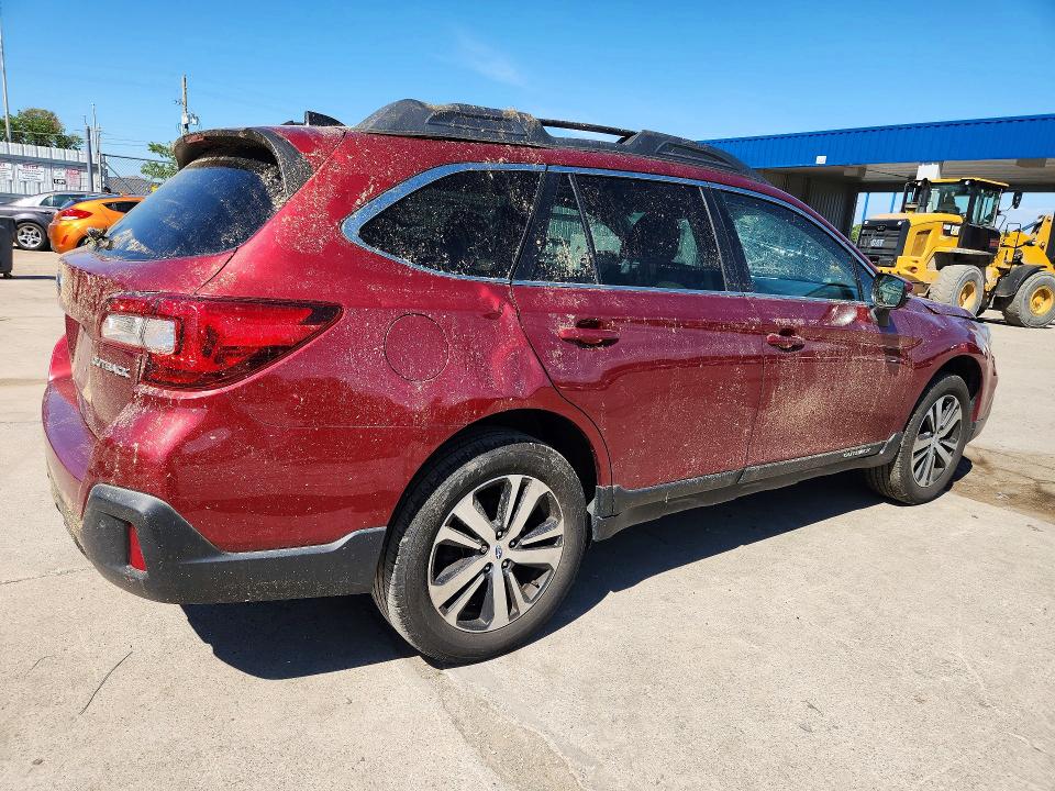 2019 Subaru Outback მანქანა იყიდება აუქციონზე, vin: 4S4BSANC4K3345279, აუქციონის ნომერი: 60305686