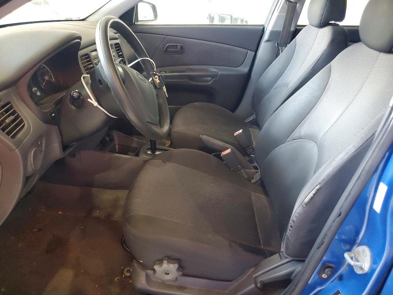 2009 Kia Rio მანქანა იყიდება აუქციონზე, vin: KNADE223796544993, აუქციონის ნომერი: 60684976