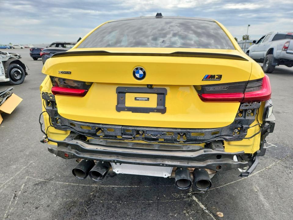 2023 Bmw M3 მანქანა იყიდება აუქციონზე, vin: WBS43AY01PFN90020, აუქციონის ნომერი: 60953276
