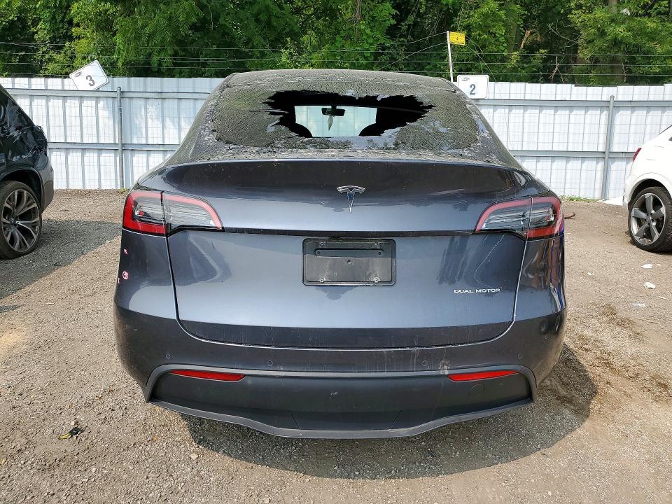 Продажа на аукционе авто 2022 Tesla Model Y, vin: 7SAYGAEE6NF427459, номер лота: 60028036