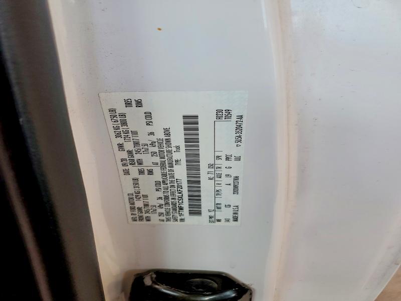 2020 Ford F150 მანქანა იყიდება აუქციონზე, vin: 1FTMF1C5XLKF20177, აუქციონის ნომერი: 60991096
