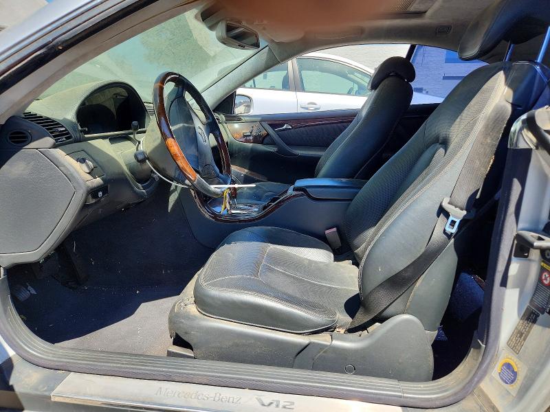 59739736 :رقم المزاد ، WDBPJ78J11A009706 vin ، 2001 Mercedes-benz Cl مزاد بيع