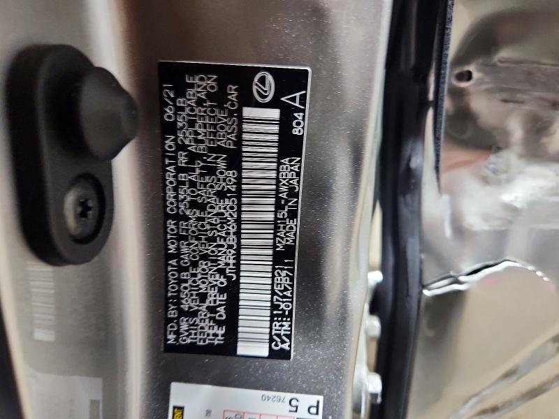 Aukcja sprzedaży 2021 Lexus Ux, vin: JTHR9JBH6M2051498, numer aukcji: 62384996