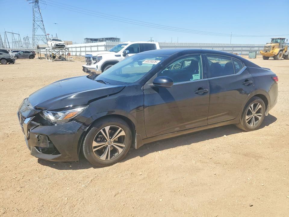 60039526 :رقم المزاد ، 3N1AB8CV8NY218448 vin ، 2021 Nissan Sentra مزاد بيع