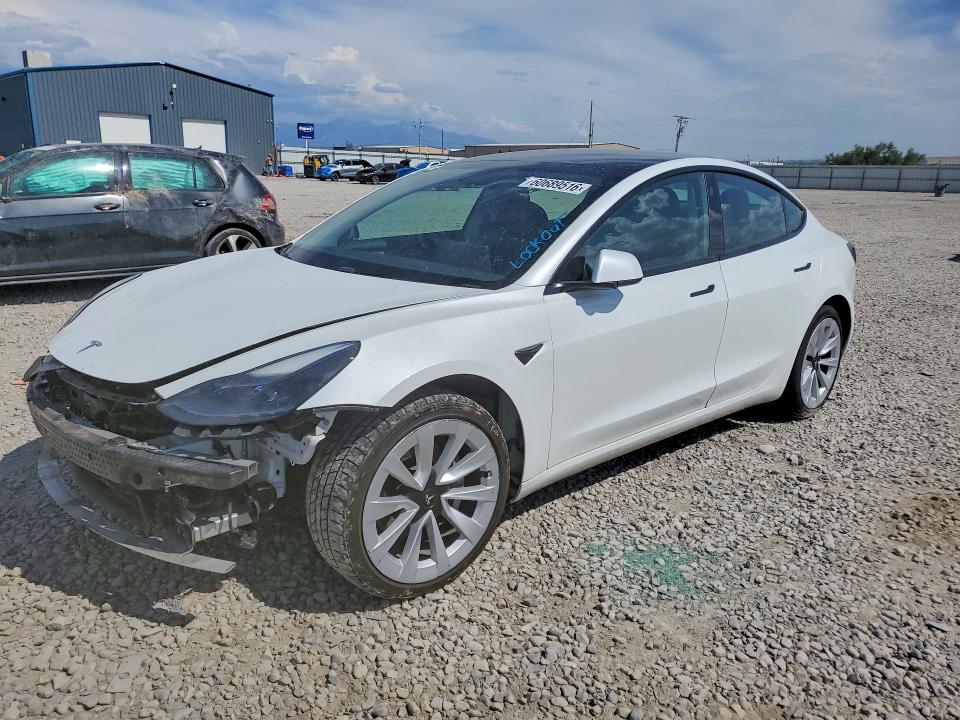 Aukcja sprzedaży 2021 Tesla Model 3, vin: 5YJ3E1EB9MF001315, numer aukcji: 60689516