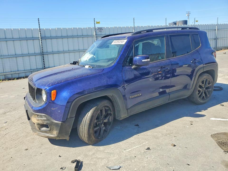 2018 Jeep Renegade მანქანა იყიდება აუქციონზე, vin: ZACCJABB0JPG74899, აუქციონის ნომერი: 60390346
