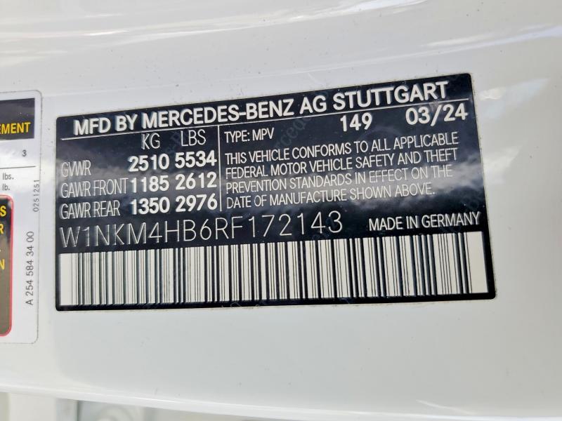 Продаж на аукціоні авто 2024 Mercedes-benz Glc, vin: W1NKM4HB6RF172143, номер лоту: 60413306