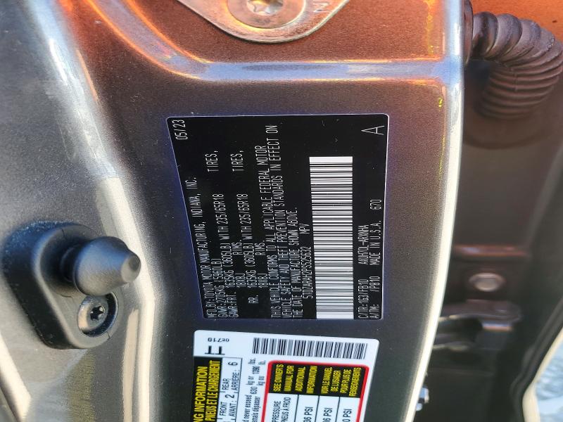 Продажа на аукционе авто 2023 Toyota Highlander, vin: 5TDZARAH2PS525632, номер лота: 59795656