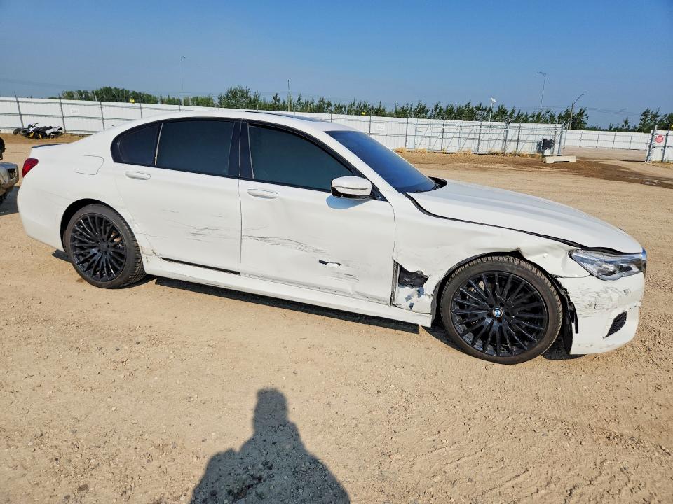 2017 Bmw 750 მანქანა იყიდება აუქციონზე, vin: WBA7B0C33HG527139, აუქციონის ნომერი: 62466396
