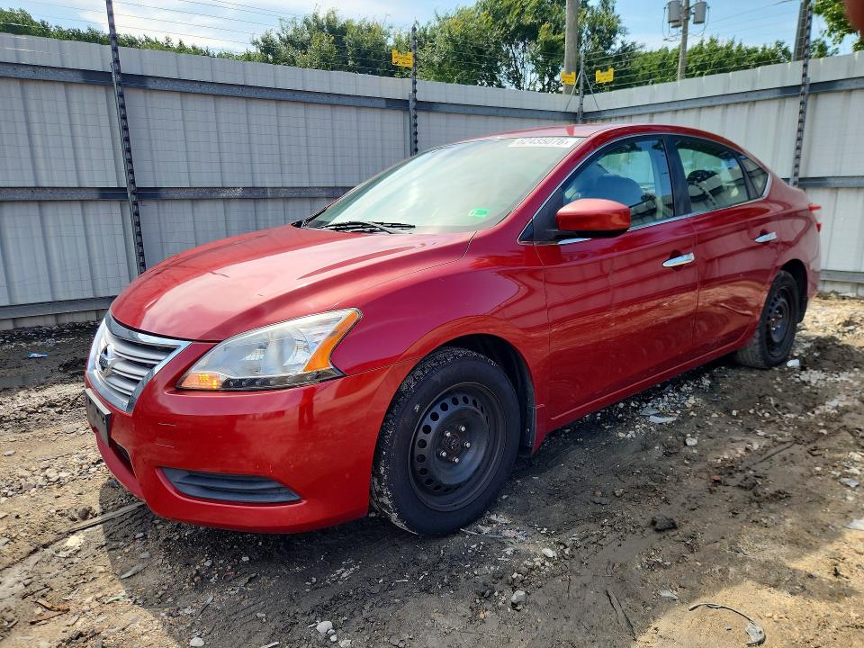Продажа на аукционе авто 2013 Nissan Sentra, vin: 3N1AB7AP8DL662195, номер лота: 62435076