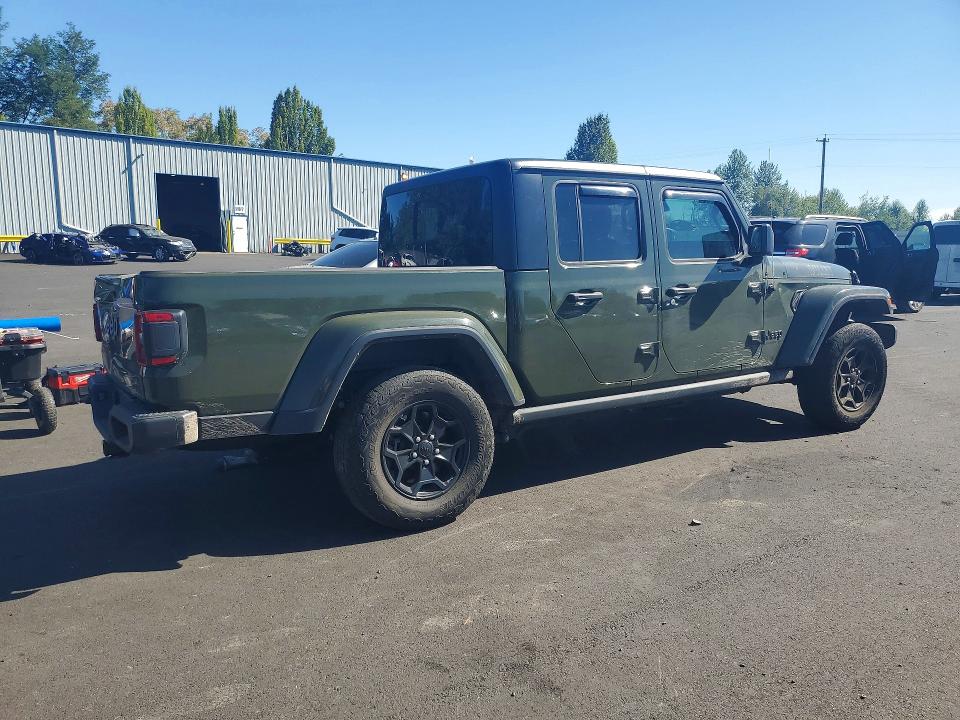Продажа на аукционе авто 2021 Jeep Gladiator, vin: 1C6HJTAG1ML607369, номер лота: 63338856