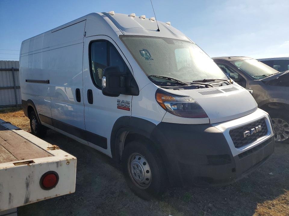 55194796 :رقم المزاد ، 3C6LRVDG7ME548265 vin ، 2021 Ram Promaster 2500 مزاد بيع