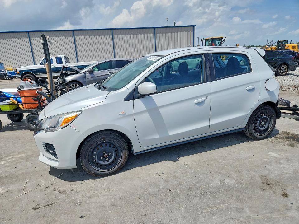 2022 Mitsubishi Mirage მანქანა იყიდება აუქციონზე, vin: ML32AUHJ6NH009856, აუქციონის ნომერი: 61040726