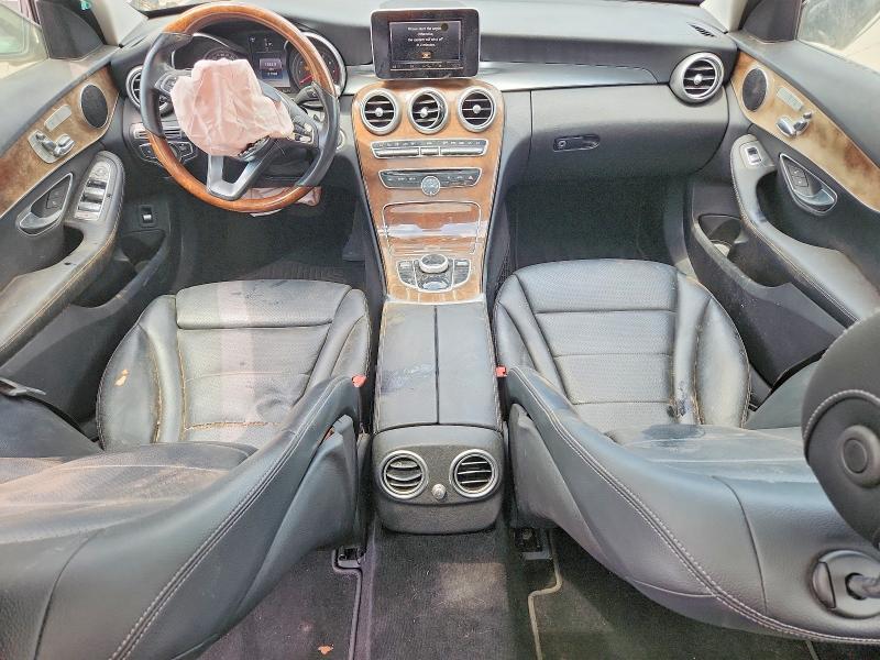 2017 Mercedes-benz C მანქანა იყიდება აუქციონზე, vin: 55SWF4JB6HU229634, აუქციონის ნომერი: 63225516