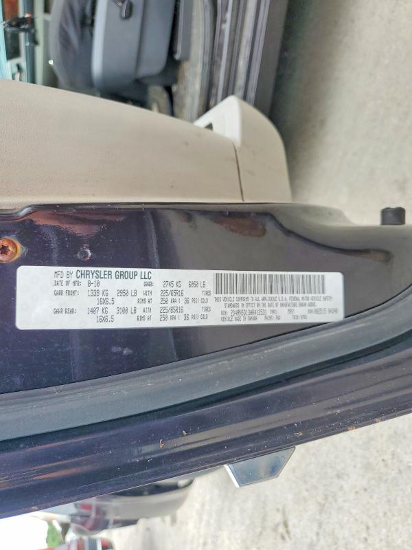 Aukcja sprzedaży 2010 Dodge Grand Caravan, vin: 2D4RN5D13AR412531, numer aukcji: 61732356
