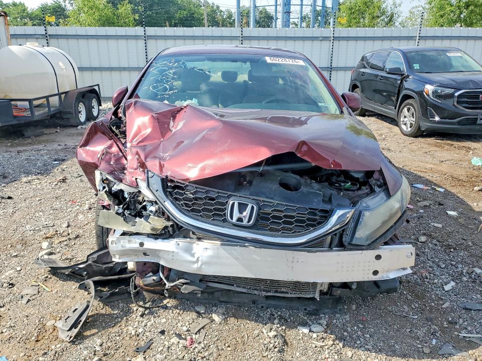 Продаж на аукціоні авто 2013 Honda Civic, vin: 19XFB2F55DE002794, номер лоту: 60228726