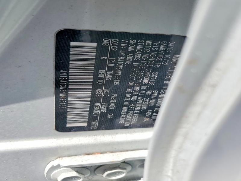 Продаж на аукціоні авто 2022 Nissan Rogue Sport, vin: JN1BJ1CW3NW495135, номер лоту: 61846306