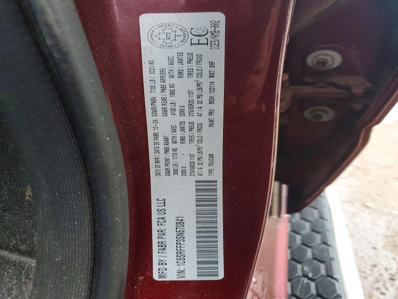 Продаж на аукціоні авто 2025 Ram 1500, vin: 1C6SRFFP3SN670841, номер лоту: 59951006