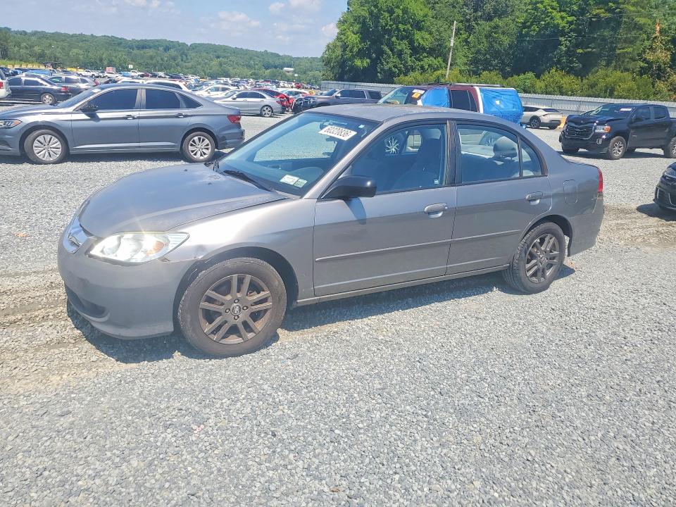 Aukcja sprzedaży 2005 Honda Civic, vin: 2HGES16575H634032, numer aukcji: 60320836