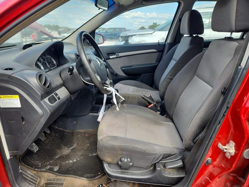 62123966 :رقم المزاد ، KL1TD66E29B649802 vin ، 2009 Chevrolet Aveo مزاد بيع