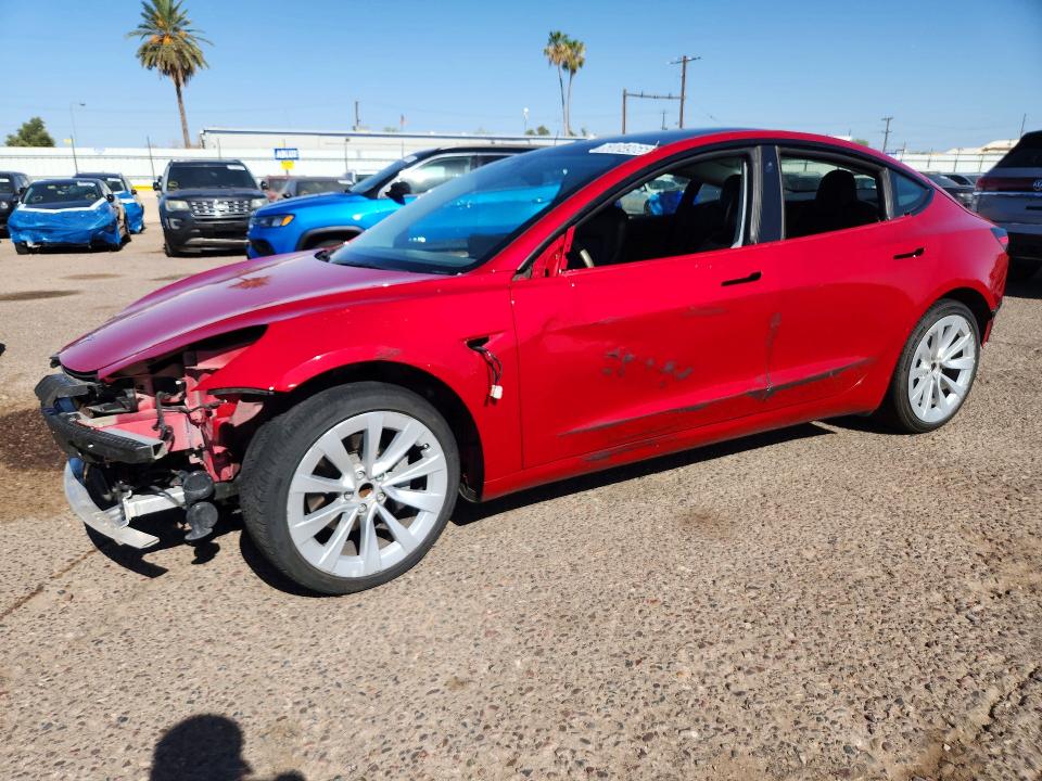 Продажа на аукционе авто 2022 Tesla Model 3, vin: 5YJ3E1EA1NF303934, номер лота: 60084966
