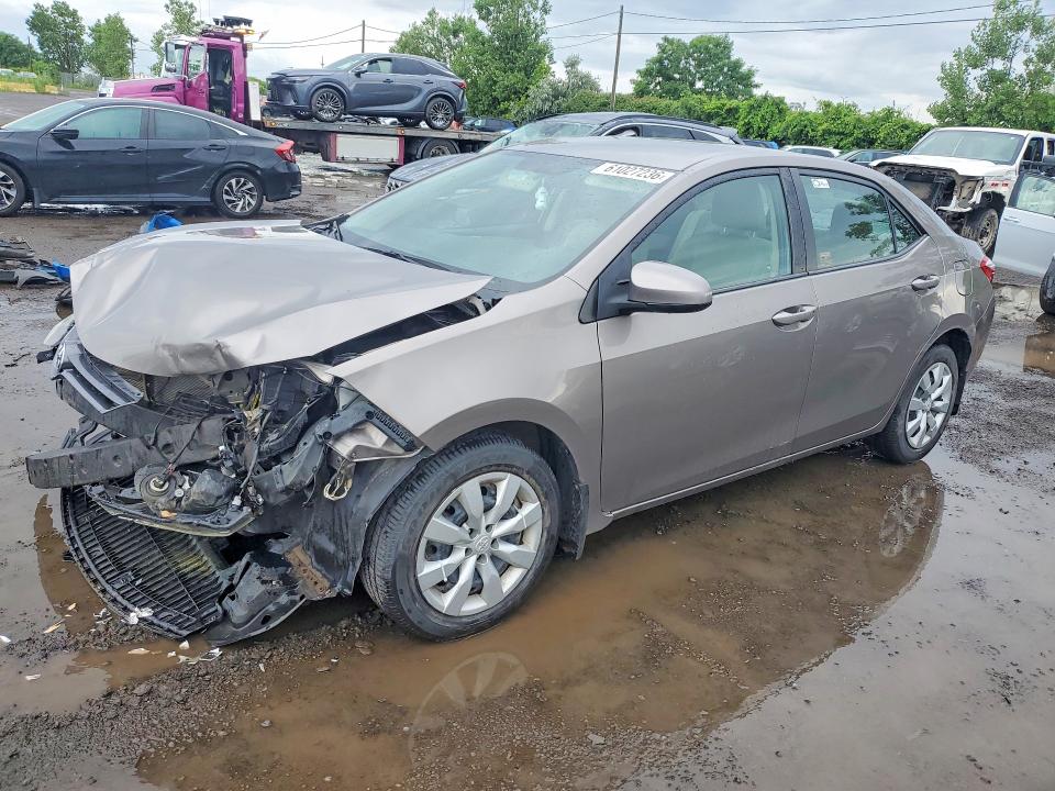 2015 Toyota Corolla მანქანა იყიდება აუქციონზე, vin: 2T1BURHE8FC235181, აუქციონის ნომერი: 61027236