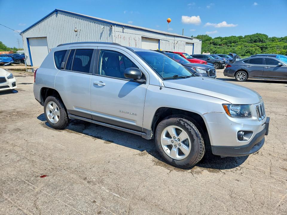 2014 Jeep Compass მანქანა იყიდება აუქციონზე, vin: 1C4NJCBA4ED539232, აუქციონის ნომერი: 59666366