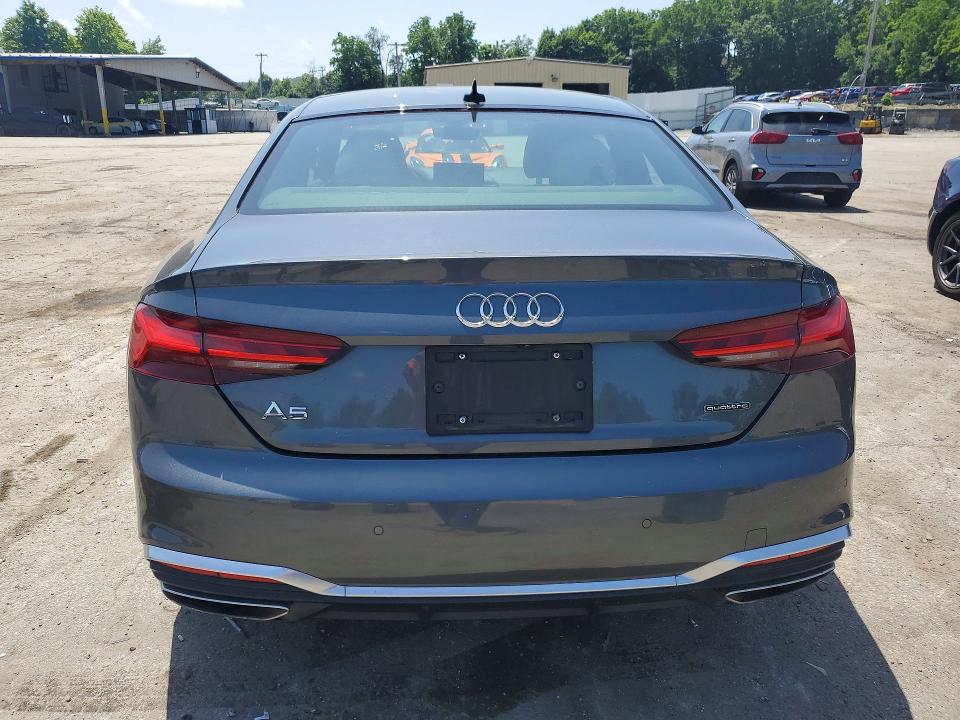 2021 Audi A5 მანქანა იყიდება აუქციონზე, vin: WAUTAAF5XMA055751, აუქციონის ნომერი: 59392186