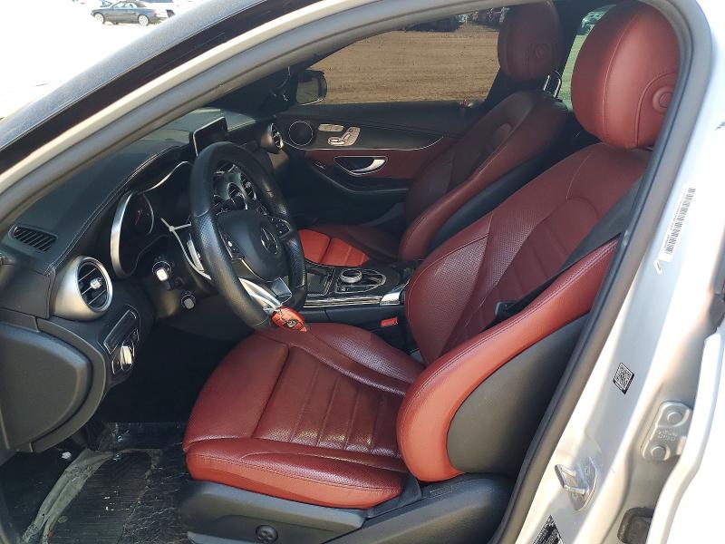 62109016 :رقم المزاد ، 55SWF4JB3HU230613 vin ، 2017 Mercedes-benz C مزاد بيع
