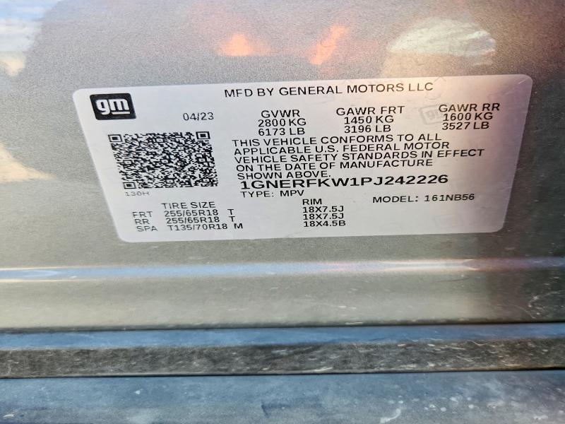 Продажа на аукционе авто 2023 Chevrolet Traverse, vin: 1GNERFKW1PJ242226, номер лота: 57116266