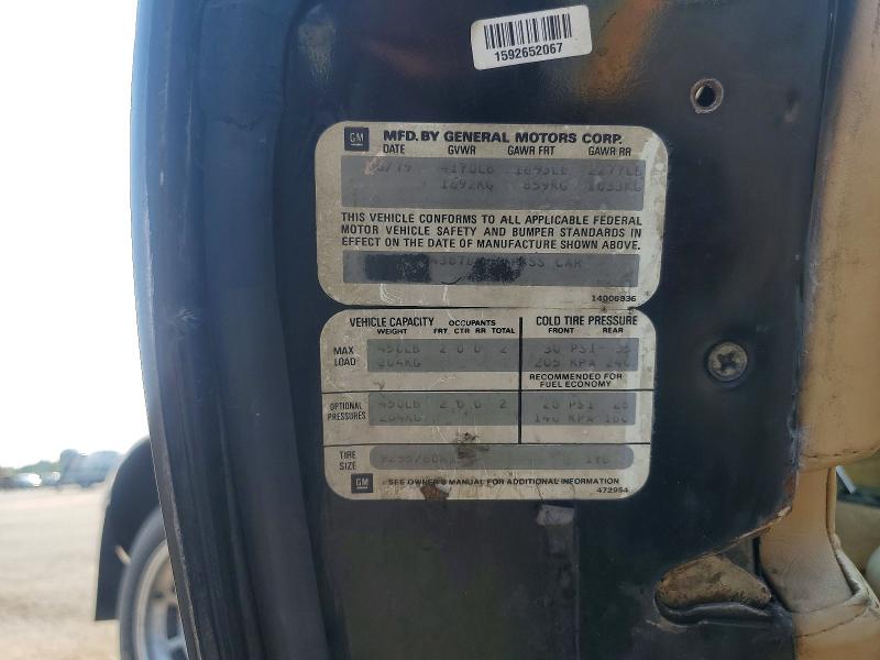 61485306 :رقم المزاد ، 1Z8749S438784 vin ، 1979 Chevrolet Corvette مزاد بيع