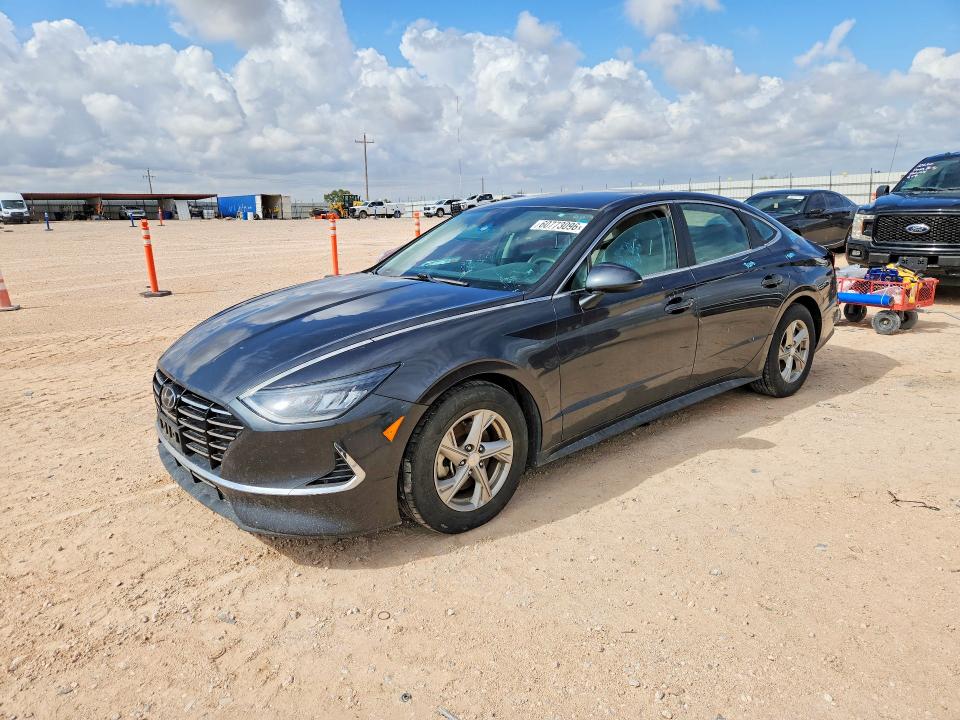 60773096 :رقم المزاد ، 5NPEG4JA9MH125457 vin ، 2021 Hyundai Sonata مزاد بيع