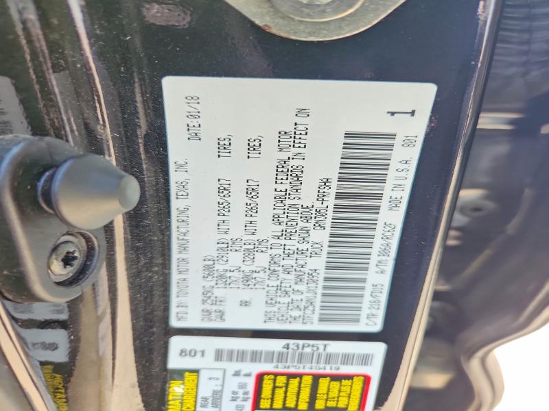 Aukcja sprzedaży 2018 Toyota Tacoma, vin: 5TFCZ5AN1JX130954, numer aukcji: 59328056