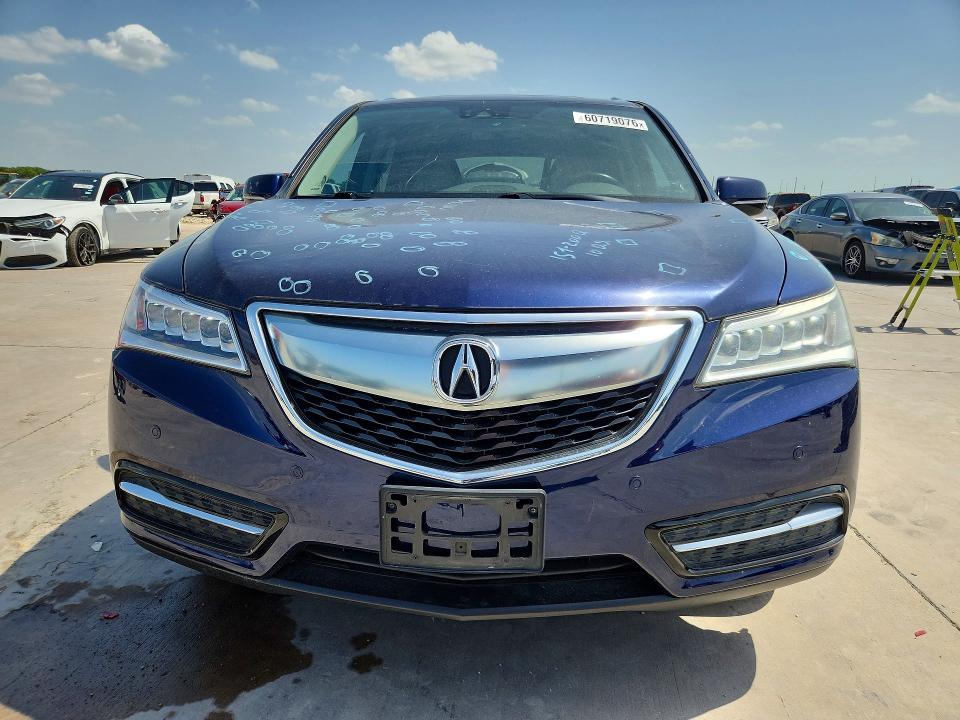 2016 Acura Mdx მანქანა იყიდება აუქციონზე, vin: 5FRYD3H96GB006875, აუქციონის ნომერი: 60719076