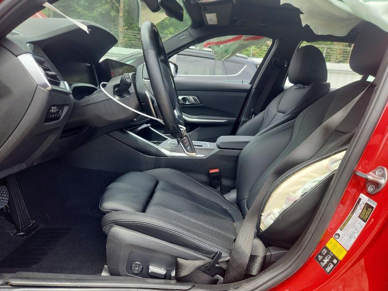 2022 Bmw 330xi მანქანა იყიდება აუქციონზე, vin: 3MW5R7J0XN8C38564, აუქციონის ნომერი: 61859606