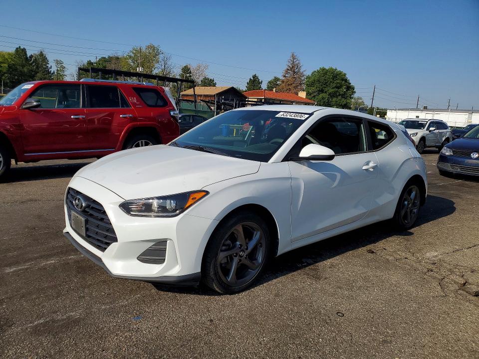 2019 Hyundai Veloster მანქანა იყიდება აუქციონზე, vin: KMHTG6AF7KU018243, აუქციონის ნომერი: 63243806