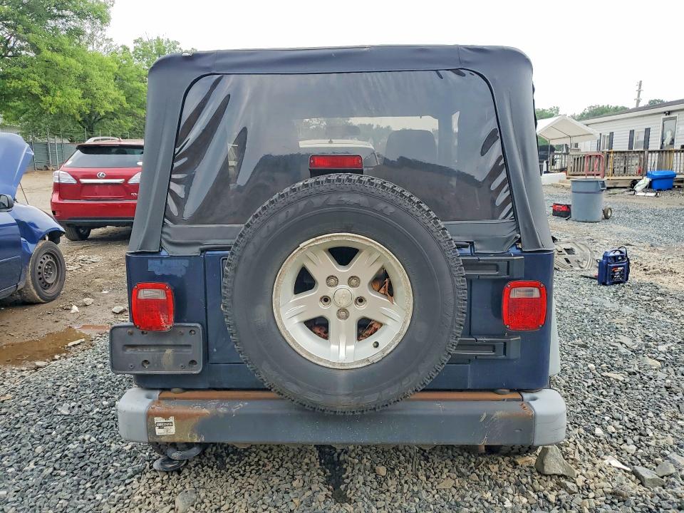 Продажа на аукционе авто 2006 Jeep Wrangler / Tj, vin: 1J4FA49S66P782382, номер лота: 60112796
