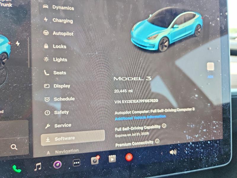 Продажа на аукционе авто 2023 Tesla Model 3, vin: 5YJ3E1EA7PF667620, номер лота: 58690336
