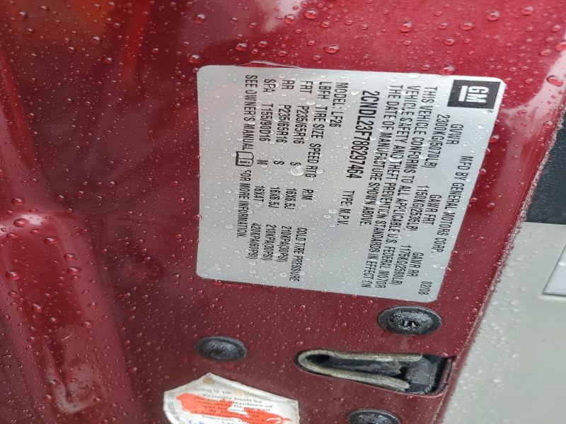 Продаж на аукціоні авто 2008 Chevrolet Equinox, vin: 2CNDL23F786297464, номер лоту: 60001976