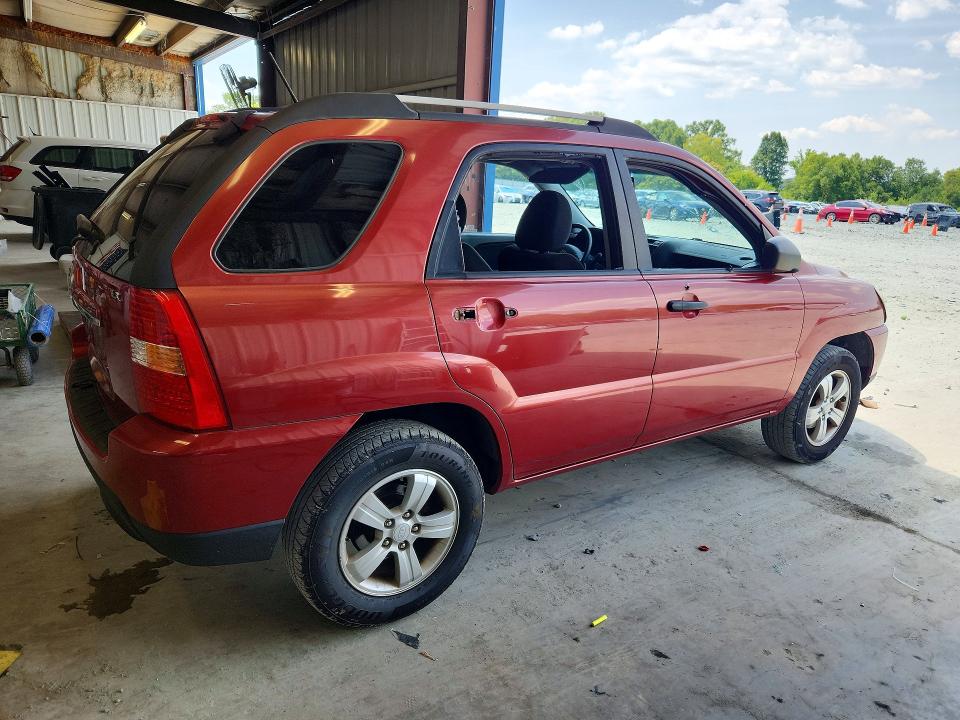61504796 :رقم المزاد ، KNDJF724397554293 vin ، 2009 Kia Sportage مزاد بيع