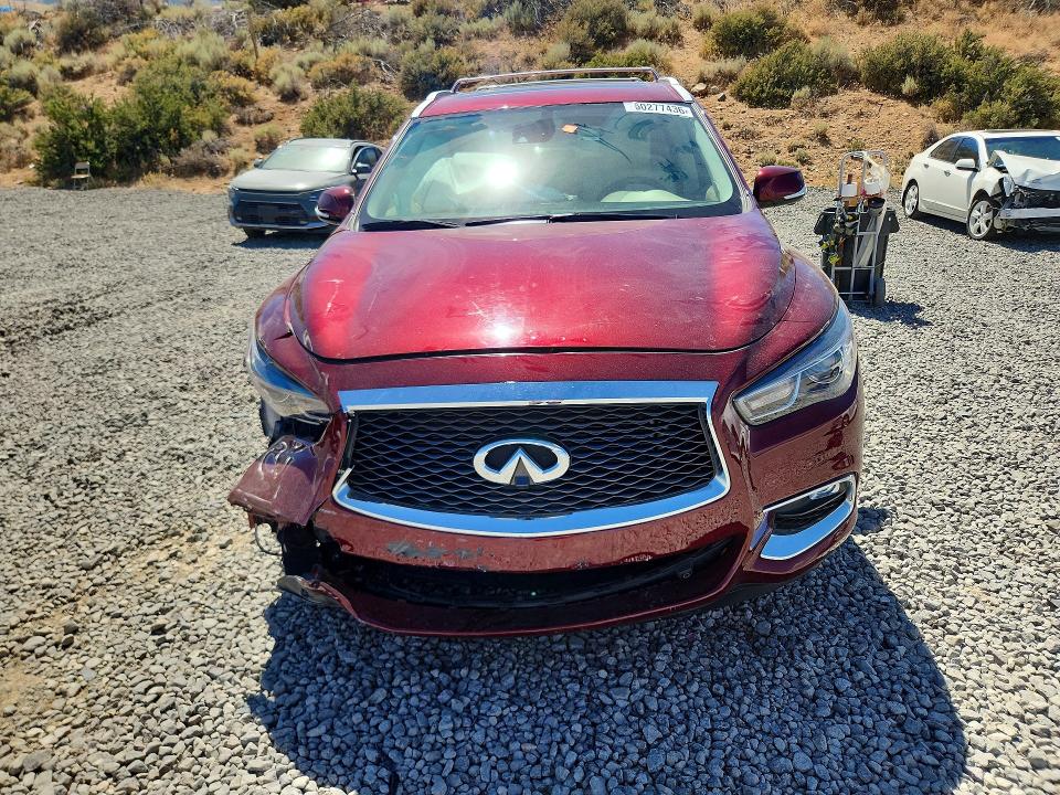 60277436 :رقم المزاد ، 5N1DL0MM5KC503154 vin ، 2019 Infiniti Qx60 مزاد بيع