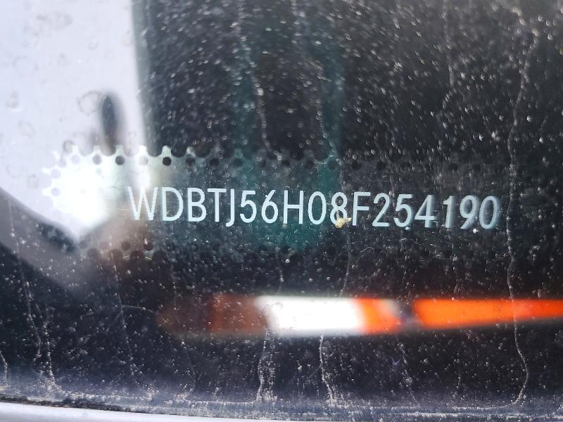 52230876 :رقم المزاد ، WDBTJ56H08F254190 vin ، 2008 Mercedes-benz Clk مزاد بيع